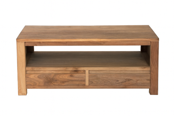 Picture of Coffee table L - 2 level, 4 drws