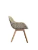 Picture of Nelly Chair, Kubu grey, Teak legs
